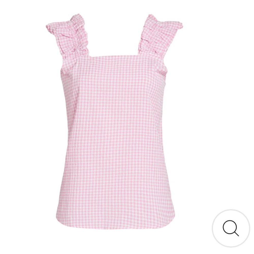 CAROLINE RUFFLE SLEEVELESS TOP - Picture 2 of 7
